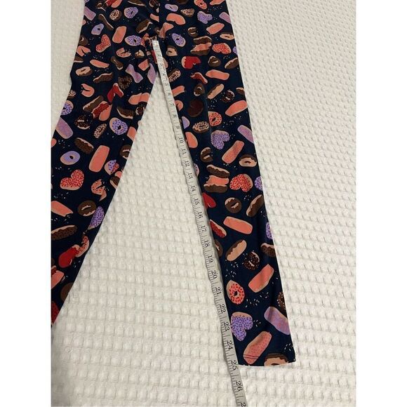 LuLaRoe one size Leggings donut pattern - Picture 6 of 11